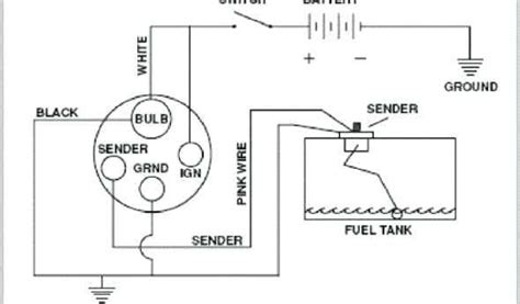 gas sending unit wiring diagram 