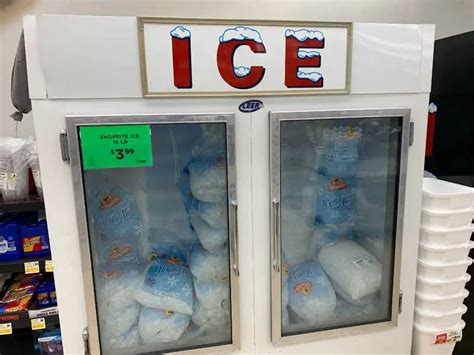 gas stations with pellet ice near me