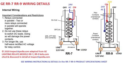 ge rr7 relay wiring diagram 