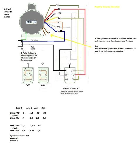 gear motor wiring diagram 