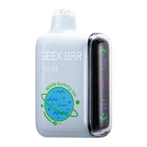 geek bar pulse white gummy ice