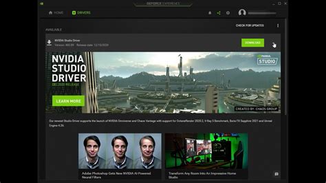 geforce experience change to studio driver, How to download and update nvidia drivers