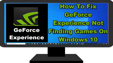 geforce experience not finding gamepass games, 5 ways to fix geforce experience not detecting games. Geforce experience games fix pc