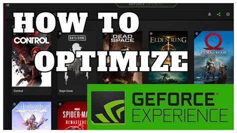 geforce experience optimize good or bad, How to optimized games with nvidia geforce experience?