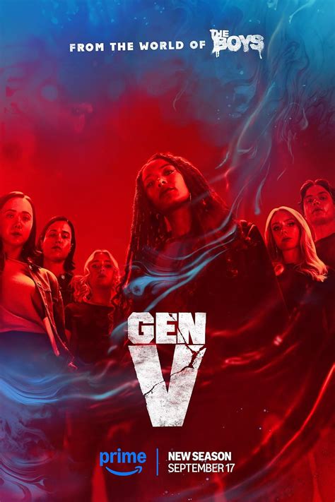 gen v cast imdb, Gen v poster teases golden boy in the boys spin-off