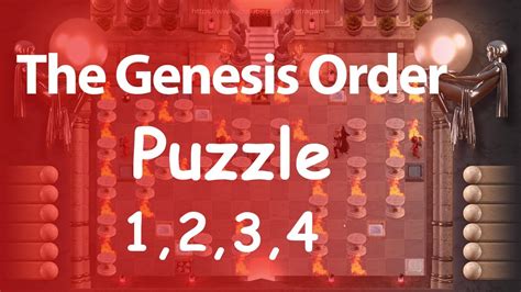 Genesis Order Puzzle Walkthrough