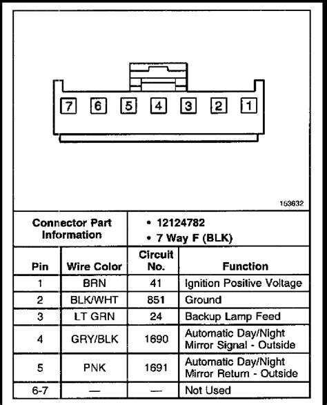 gentex mirror wiring 