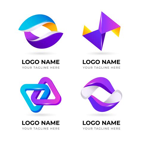 geometric shapes logo design, Logo shape geometry vector set vecteezy vectors web. Geometry shape logo set 660109 vector art at vecteezy