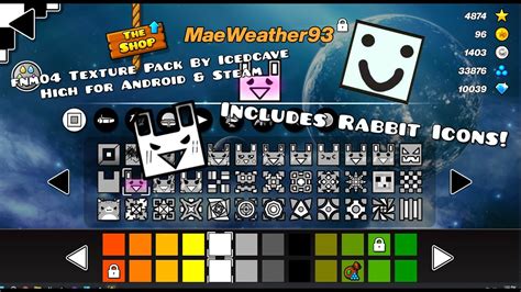 geometry dash texture pack icedcave, ¡this is the coolest texture pack! fnm04 texture pack by icedcave. Steam community :: guide :: geometry dash best texture packs