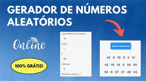 gerador de numeros aleatorios