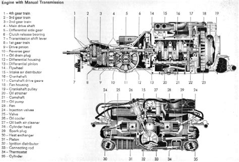 german volkwagen engines diagram 