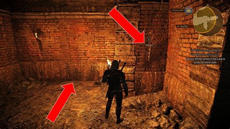 Get Junior Walkthrough Brick Wall Stash Witcher 3