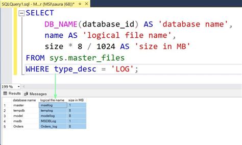 get log file size sql server, 如何有效管理sql server日志