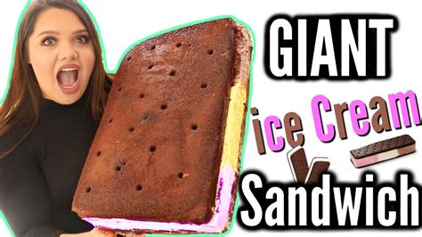 giant ice cream sandwich