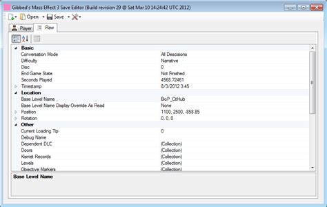 Gibbed Mass Effect 2 Save Editor Walkthrough