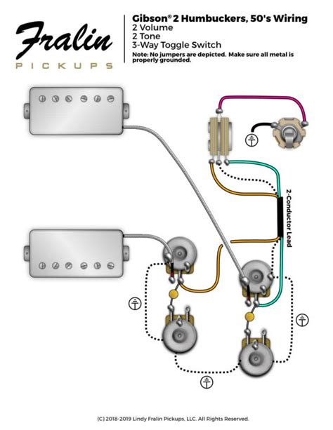 gibson les paul 50 wiring diagram 