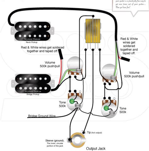 gibson les paul recording wiring diagram 
