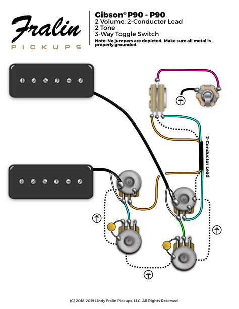 gibson p 90 wiring diagram for pickups 