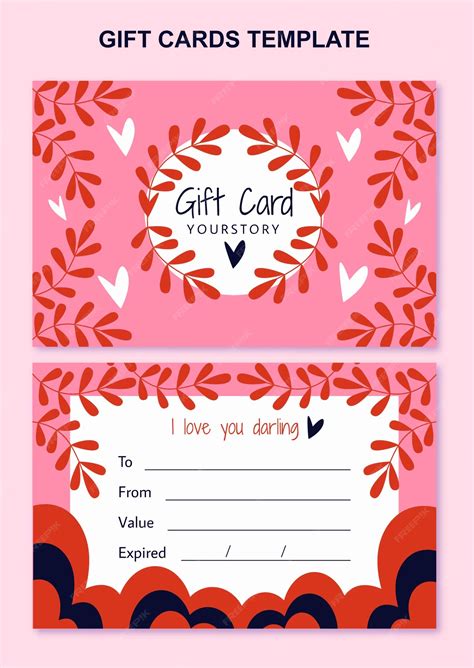 Gift Card Template