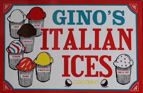 ginos italian ice