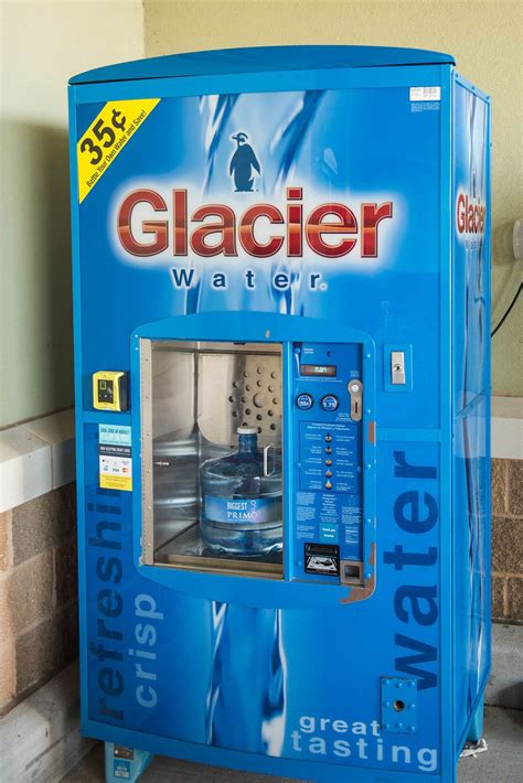 glacier water machines