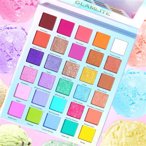 glamlite ice cream palette