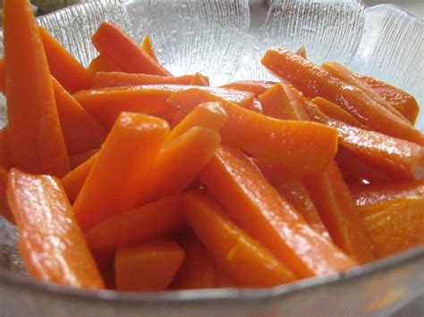 glaserade morötter