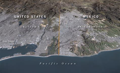 global entry us mexico border, Mapping the whole us-mexico border. Border mexico usa whole today