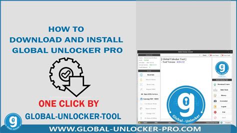 global unlocker pro setup, Global unlocker pro annual license