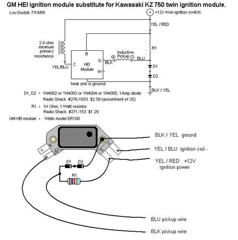 gm hei wiring schematic 