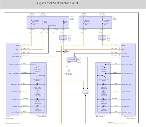 gm seat wiring 