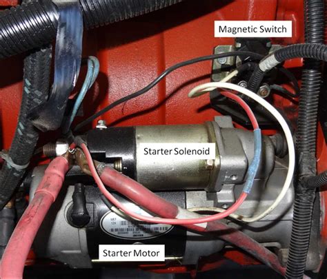 gm starter wiring 85 