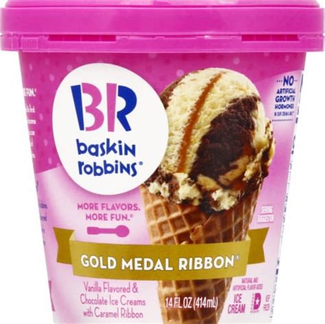 gold ribbon ice cream