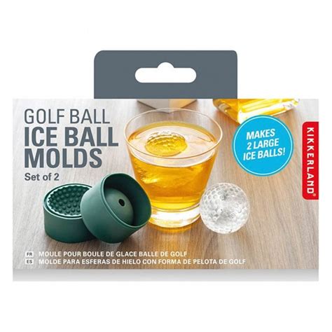 golf ball ice molds