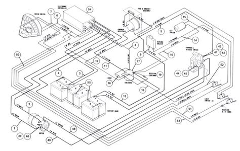 golf cart 48 volt wiring 