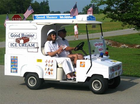 golf cart ice cream truck