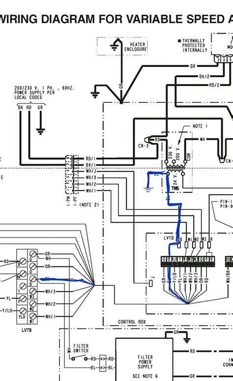 goodman air handler schematics 