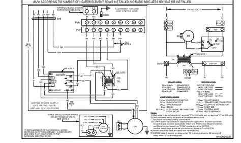 goodman wiring diagram typical system 