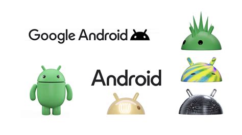google android robot logo, Google updates android logo with 3d robot head, new wordmark