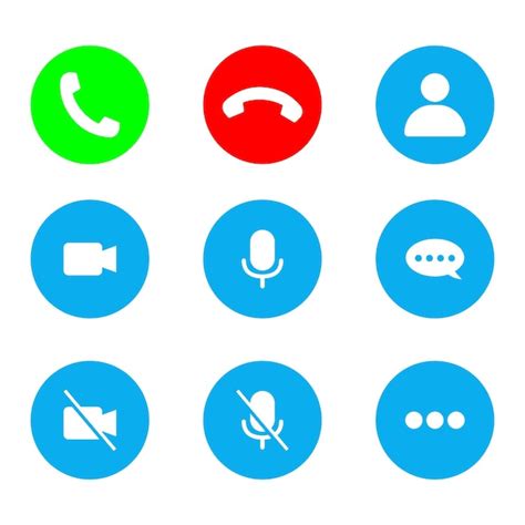 google call buttons, Embossed call buttons stock vector