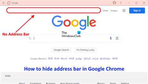 google chrome browser hide address bar, How to auto-hide the address bar in google chrome and chromium. Bar chrome address hide google auto chromium browser toolbar tabs restarted once right click has howtogeek