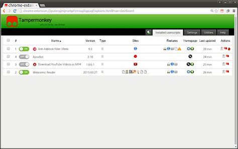 google chrome extensions tampermonkey, Tampermonkey beta — browser addons — google chrome extensions. Create google chrome, firefox extension, grease or tampermonkey