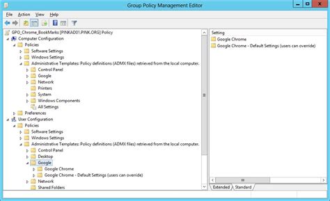 google chrome group policy templates, Configure chrome group policy admx templates