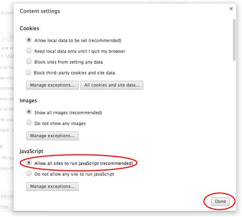 google chrome javascript enable, Javascript chrome enable google close click settings tab ok done button. Javascript enable chrome windows google computer browser idea take good