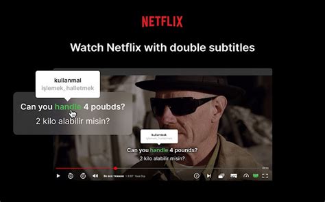 google chrome language learning with netflix, Extensiones de chrome que dan nuevas funciones y trucos de netflix. Hypebeast netflix extension chrome language learning
