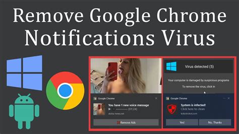 google chrome notifications virus, I got a notification that my device is infected.. Virus chrome notification remove