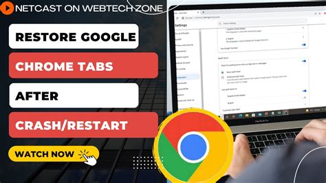 google chrome restore tabs after crash, Restore tabs restart closing situations. How to put bookmarks on google chrome homepage