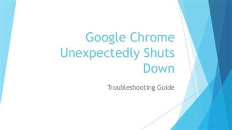 google chrome shuts down unexpectedly, Microsoft edge and google chrome not opening. Google chrome didn't shut down correctly [fixed]