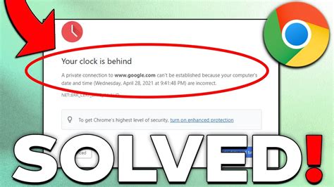 google chrome your clock is behind, Google chrome clock. Google chrome: your clock is ahead/behind fix