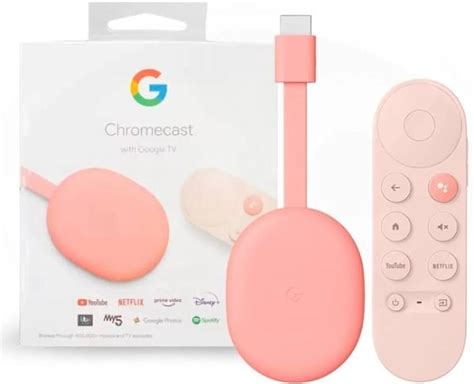google chromecast pink, The $50 chromecast with google tv takes the confusion out of streaming. Google chromecast with google tv (pink)